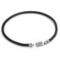 Preview: TeNo DYKON Leder Collier schwarz 016.1100.D87.XX