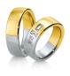 Preview: Breuning Trauringe Weiss-Gelbgold 48/032300