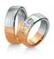 Preview: Breuning Trauringe Weiss-Gelbgold 48/032300