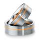 Preview: Breuning Trauringe Weissgold-Rotgold 48/033300