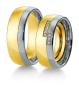 Preview: Breuning Trauringe Weissgold-Rotgold 48/034300