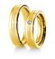 Preview: Breuning Trauringe Weiss-Rotgold 48/036100