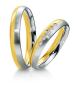 Preview: Breuning Trauringe Platin-Gelbgold 48 040430