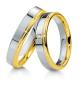 Preview: Breuning Trauringe Platin-Gelbgold 48 040550