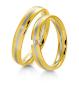 Preview: Breuning Trauringe 950 Platin-585 Gelbgold DR 040570