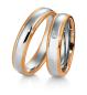 Preview: Breuning Trauringe Platin-Gelbgold 48 040610