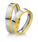 Preview: Breuning Trauringe Platin-Gelbgold 48 040630