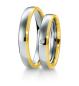 Preview: Breuning Trauringe Weissgold-Rotgold 48 040710