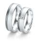 Preview: Breuning Trauringe Weissgold-Graugold DR 061370