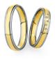 Preview: Saint Maurice Trauringe Weiss-Gelbgold 870620