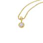 Preview: Bedra Anhänger Brillant 0,10ct 585 Gelbgold