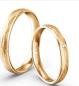 Preview: Fischer Trauringe Weissgold Anbeginn 38 39270/030 + 6 39270/035
