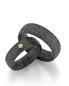 Preview: Fischer Eheringe Dark Light 23 96998/060 + 22 96998/070