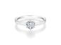 Preview: Collection Ruesch Solitaire Ring Weissgold 60/36750
