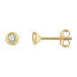 Preview: Bedra Solitärstecker Brillant Gelbgold 0,15 ct. OSB90361.2