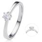 Preview: Bedra Verlobungsring 585 Weissgold RB00069.5