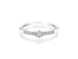 Preview: COLLECTION RUESCH SOLITAIRE RING WEISSGOLD 60/46150