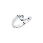 Preview: COLLECTION RUESCH SOLITAIRE RING WEISSGOLD 60/60500