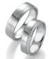 Preview: Breuning Trauringe 600 Platin 090740 + 090750