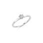 Preview: Collection Ruesch Solitaire Ring Weissgold 60/36330PT