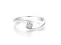 Preview: COLLECTION RUESCH SOLITAIRE RING WEISSGOLD 60/60250