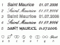 Preview: Saint Maurice Partnerringe klassisch DR 002300 / HR 002300S