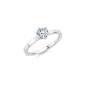 Preview: Collection Ruesch Solitaire Ring Weissgold 60/36750