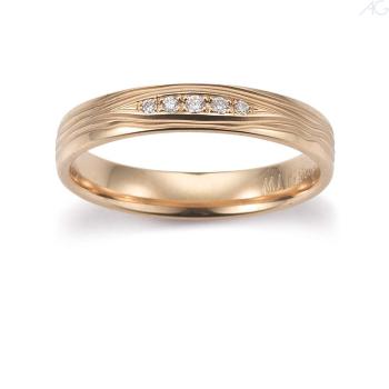 Preview: August Gerstner Trauringe Rosegold 4/28709/3.5