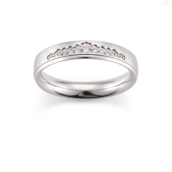 Preview: August Gerstner Trauringe Weissgold 31117/4