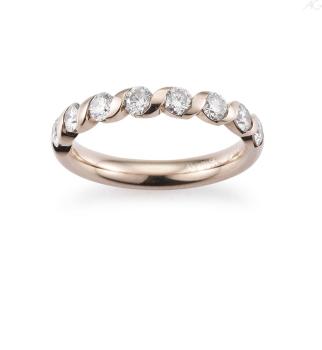 August Gerstner Trauringe Haselnussgold Vorsteckring 29780/3.4