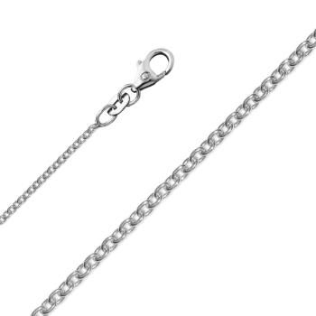 Bedra Halskette Rundanker 750 Weissgold 0140.6-42