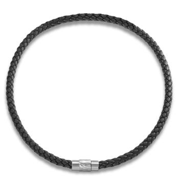 Preview: TeNo DYKON Leder Collier schwarz 016.1100.D86.XX