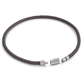 Preview: TeNo DYKON Leder Collier braun 016.3100.D87.XX