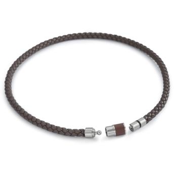 Preview: TeNo DYKON Leder Collier braun 016.3100S.40