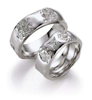 Nowotny-Collection Ruesch Trauringe Weissgold 02/23261-068