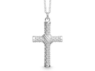 Quinn Anhänger 925 Silber Kreuz 0273676