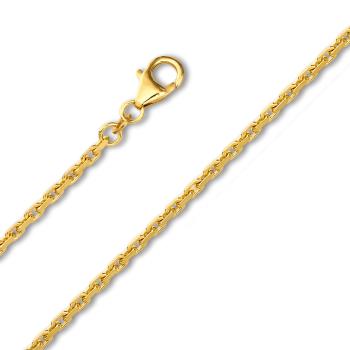 Preview: Bedra Ankerkette diamantiert 585 Gelbgold 0508.2-45