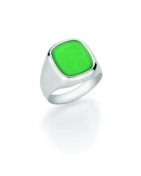 Preview: Nowotny-Collection Ruesch Grünachat Siegelring 07/65305