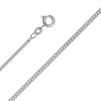 Bedra Halskette Panzerkette 587 Weissgold 1140.5-36