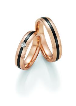 Nowotny-Collection Ruesch Partnerringe Zirkonium 14/10070 + 14/10080