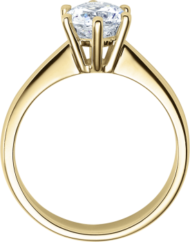 Rubin Verlobungsring Solitaire Gelbgold 1,00 ct. 18001