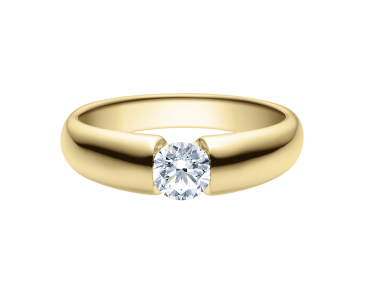 Rubin Verlobungsring Solitaire Gelbgold 0,08 ct.18006