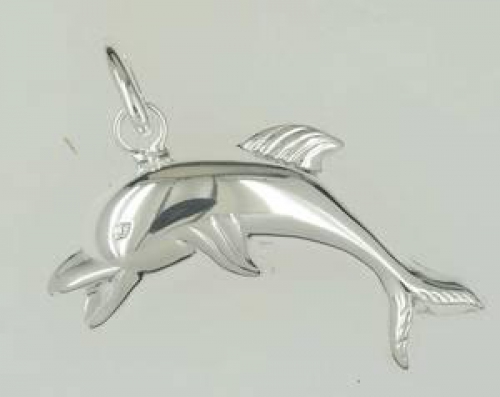 Victory Vogelmann Delphin Anhänger 925 Silber 848.00396