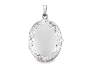 Quinn Anhänger Medaillon 925 Silber 248052