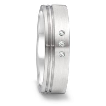 TeNo  Ring Partnerring Edelstahl TaMor Brillant 307509