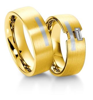 Breuning Trauringe Weissgold-Rotgold 48/040010