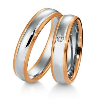 Breuning Trauringe Platin-Gelbgold 48 040610