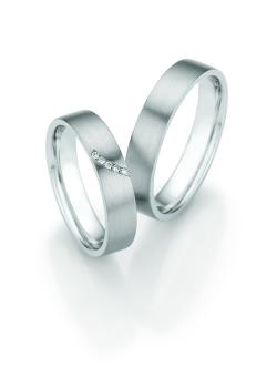 Nowotny-Collection Ruesch Trauringe 600 Platin 51/20110 + 51/20120