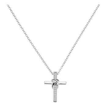 925 Silber Collier mit Kreuz 5-208776-001