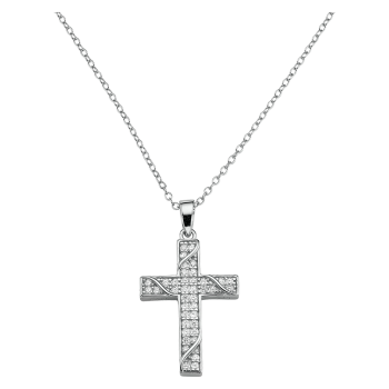 Engelkemper Silber Collier mit Kreuz 5-208780-001